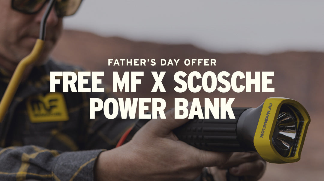 Father's Day Offer: FREE MagnaFlow x Scosche Multi-Purpose Power Bank