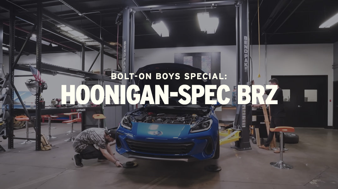 Bolt-On Boys Special: Hoonigan-Spec BRZ