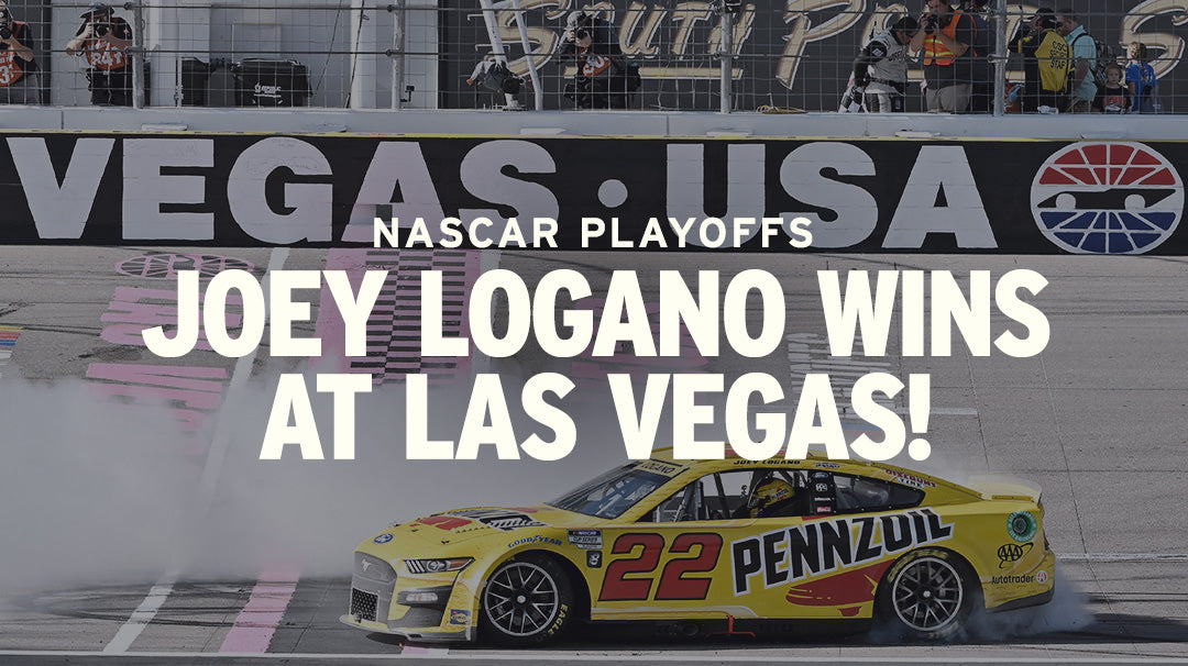 Joey Wins at Las Vegas Motor Speedway!