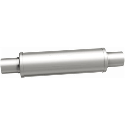 MagnaFlow 4 in. x 14 in. Round Straight-Through Performance Exhaust Muffler 10415