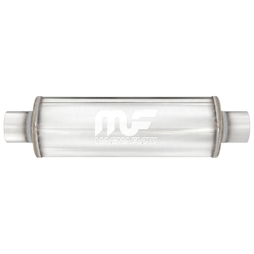 MagnaFlow 4 in. x 14 in. Round Straight-Through Performance Exhaust Muffler 10416