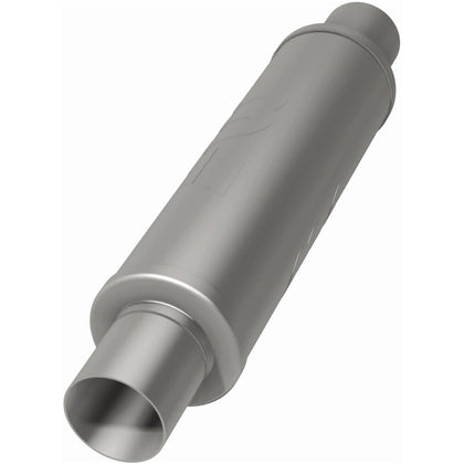 MagnaFlow 4 in. x 14 in. Round Straight-Through Performance Exhaust Muffler 10416