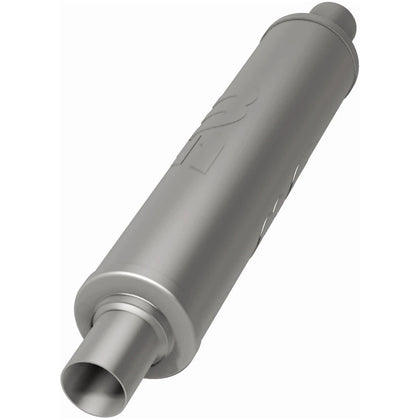 MagnaFlow 4 in. x 18 in. Round Straight-Through Performance Exhaust Muffler 10424