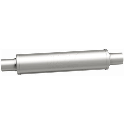 MagnaFlow 4 in. x 18 in. Round Straight-Through Performance Exhaust Muffler 10425