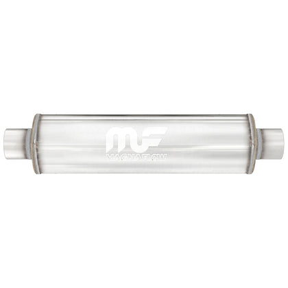 MagnaFlow 4 in. x 18 in. Round Straight-Through Performance Exhaust Muffler 10425