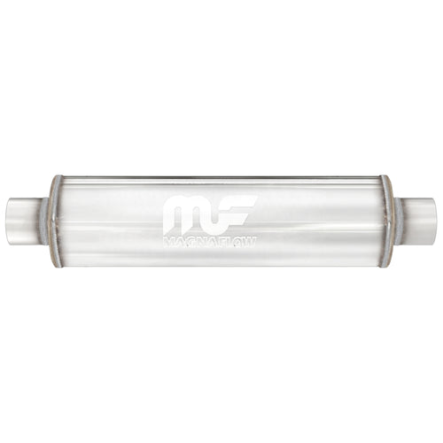 MagnaFlow 4 in. x 18 in. Round Straight-Through Performance Exhaust Muffler 10426