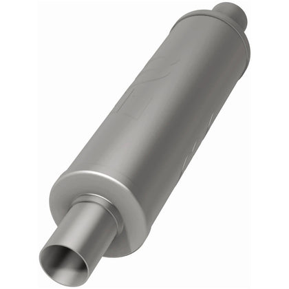 MagnaFlow 4 in. x 14 in. Round Straight-Through Performance Exhaust Muffler 10444