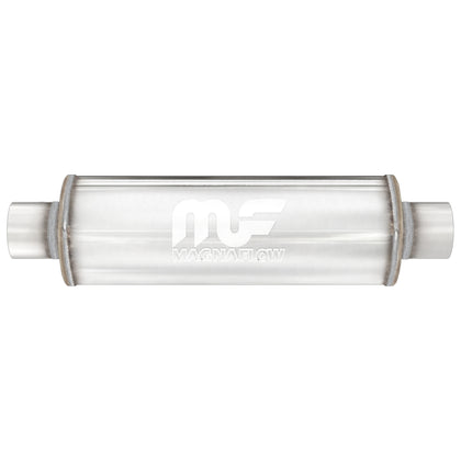 MagnaFlow 4 in. x 14 in. Round Straight-Through Performance Exhaust Muffler 10445