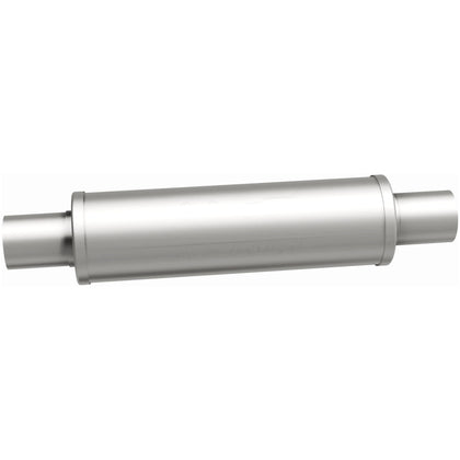 MagnaFlow 4 in. x 14 in. Round Straight-Through Performance Exhaust Muffler 10445