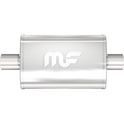 MagnaFlow 3.5 in. x 7 in. x 14 in. Oval Straight-Through Performance Exhaust Muffler Center/Center