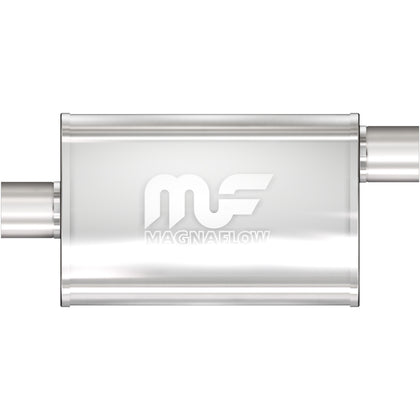 MagnaFlow 3.5 in. x 7 in. x 14 in. Oval Straight-Through Performance Exhaust Muffler 11124