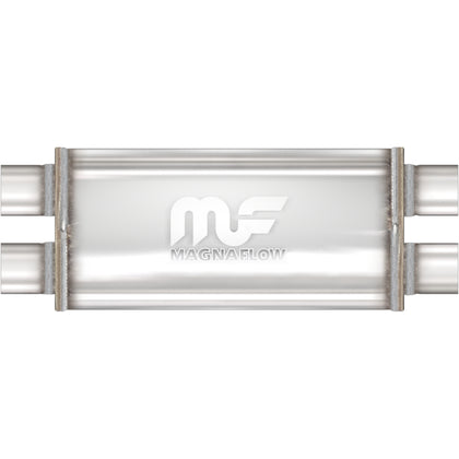 MagnaFlow 5 in. x 11 in. x 22 in. Oval Straight-Through Performance Exhaust Muffler 12568