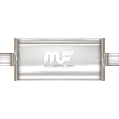 MagnaFlow 5 in. x 11 in. x 22 in. Oval Straight-Through Performance Exhaust Muffler Center/Center