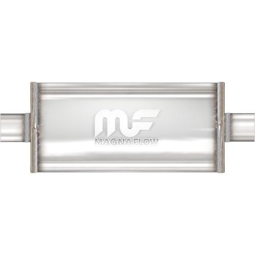 MagnaFlow 5 in. x 11 in. x 22 in. Oval Straight-Through Performance Exhaust Muffler Center/Center
