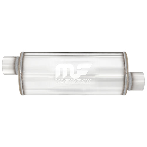 MagnaFlow 6 in. x 14 in. Round Straight-Through Performance Exhaust Muffler 12636