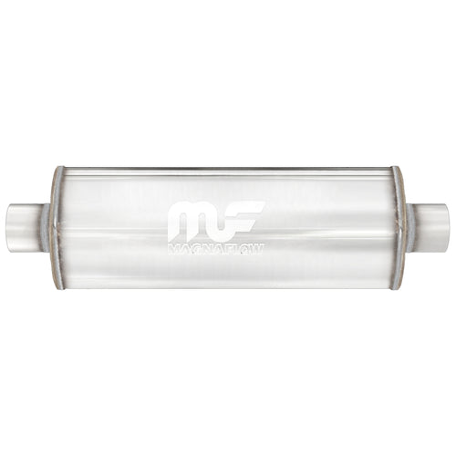 MagnaFlow 6 in. x 18 in. Round Straight-Through Performance Exhaust Muffler 12649
