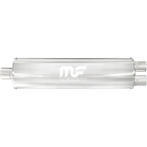 MagnaFlow 7 in. x 30 in. Round Straight-Through Performance Exhaust Muffler 12762