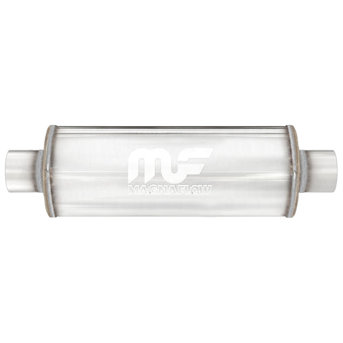 MagnaFlow 5 in. x 14 in. Round Straight-Through Performance Exhaust Muffler 12865