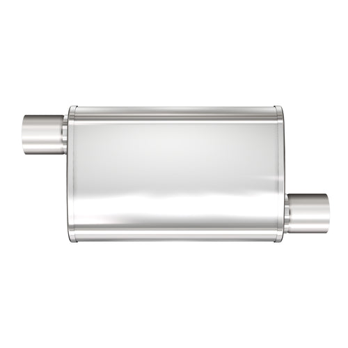 MagnaFlow XL Series 4 in. x 9 in. x 14 in. Oval Multi-Chamber Performance Exhaust Muffler 13239