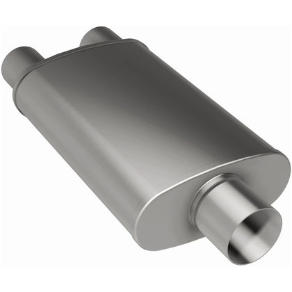 MagnaFlow XL Series 4 in. x 9 in. x 14 in. Oval Multi-Chamber Performance Exhaust Muffler 13288