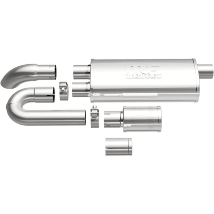MagnaFlow xMOD Series 5 in. x 8 in. x 18 in. Oval Straight-Through Performance Exhaust Muffler