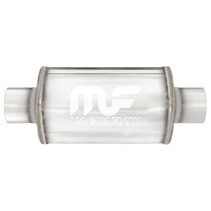 MagnaFlow 4 in. x 6 in. Round Straight-Through Performance Exhaust Muffler 14156