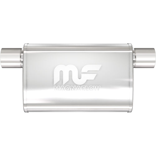 MagnaFlow 4 in. x 9 in. x 14 in. Oval Straight-Through Performance Exhaust Muffler 14377