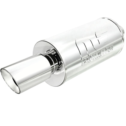 MagnaFlow Street Series 7 in. x 14 in. Round Straight-Through Performance Exhaust Muffler 14826