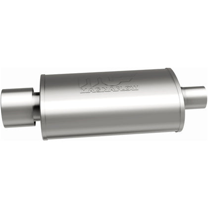 MagnaFlow Street Series 5 in. x 8 in. x 14 in. Oval Straight-Through Performance Exhaust Muffler 14832