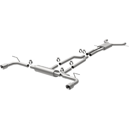 MagnaFlow 2007-2010 Audi Q7 4.2L / 2011-2015 Audi Q7 3.0L Touring Series Cat-Back Performance Exhaust System 15085