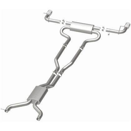 MagnaFlow 2007-2010 Audi Q7 4.2L / 2011-2015 Audi Q7 3.0L Touring Series Cat-Back Performance Exhaust System 15085