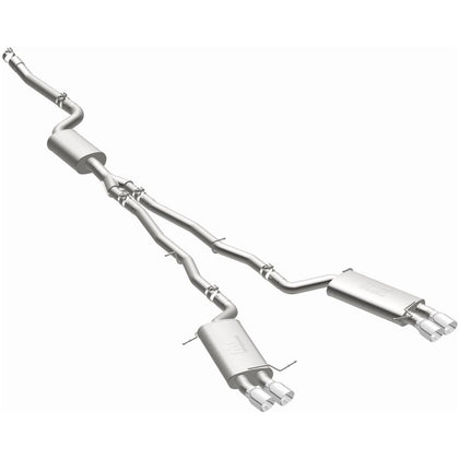 MagnaFlow 2013-2016 BMW 535i 3.0L / 2013-2016 BMW 535i xDrive 3.0L Touring Series Cat-Back Performance Exhaust System 15337