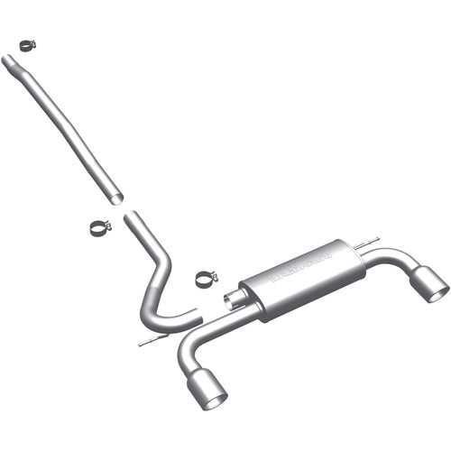 MagnaFlow 2011-2016 Mini Cooper Countryman 1.6L / 2013-2016 Mini Cooper Paceman 1.6L Touring Series Cat-Back Performance Exhaust System 15490