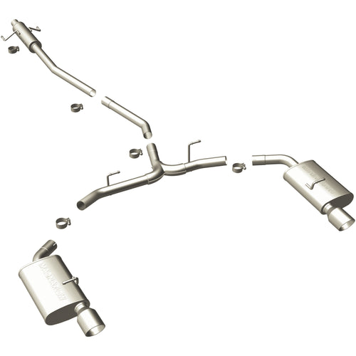 MagnaFlow 2007-2012 Ford Fusion 3.0L / 2010-2012 Ford Fusion 3.5L Street Series Cat-Back Performance Exhaust System 15552
