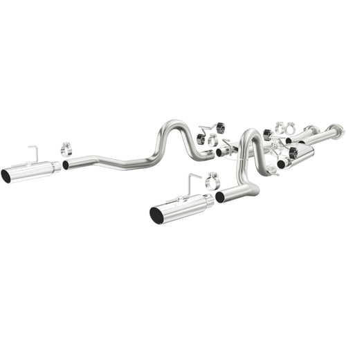 MagnaFlow 1994-1995 Ford Mustang 5.0L / 1996-1998 Ford Mustang 4.6L Street Series Cat-Back Performance Exhaust System 15638