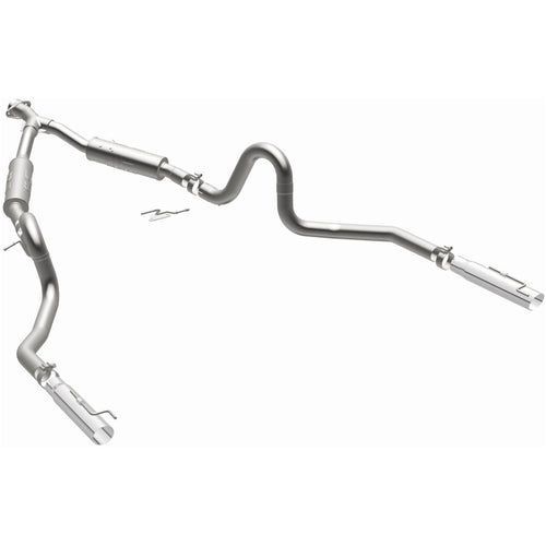 MagnaFlow 1999-2004 Ford Mustang 3.8L / 2004 Ford Mustang 3.9L Street Series Cat-Back Performance Exhaust System 15717
