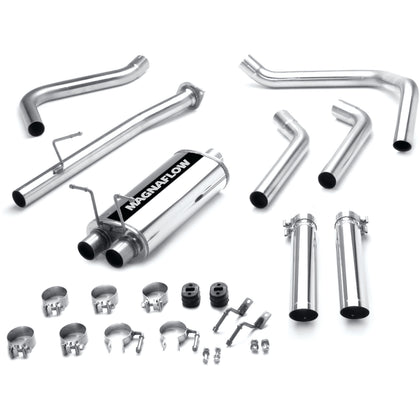 MagnaFlow 2000-2003 Chevrolet S10 4.3L / 2000-2003 GMC Sonoma 4.3L Street Series Cat-Back Performance Exhaust System 15796