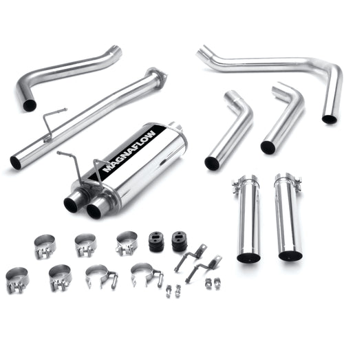MagnaFlow 2000-2003 Chevrolet S10 4.3L / 2000-2003 GMC Sonoma 4.3L Street Series Cat-Back Performance Exhaust System 15796