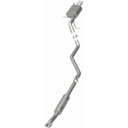 MagnaFlow 2002-2003 Mitsubishi Lancer 2.0L Street Series Cat-Back Performance Exhaust System 15805