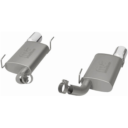 MagnaFlow 2005-2009 Ford Mustang 4.6L / 2007-2009 Ford Mustang Shelby GT500 5.4L Street Series Axle Back Performance Exhaust System 15882