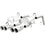 MagnaFlow 2005-2007 Chevrolet Corvette 6.0L / 2008 Chevrolet Corvette 6.2L Street Series Axle Back Performance Exhaust System 15886
