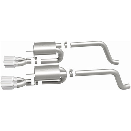 MagnaFlow 2005-2007 Chevrolet Corvette 6.0L / 2008 Chevrolet Corvette 6.2L Street Series Axle Back Performance Exhaust System 15886