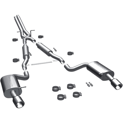 MagnaFlow 2000-2004 Audi A6 Quattro 2.7L Touring Series Cat-Back Performance Exhaust System 16493