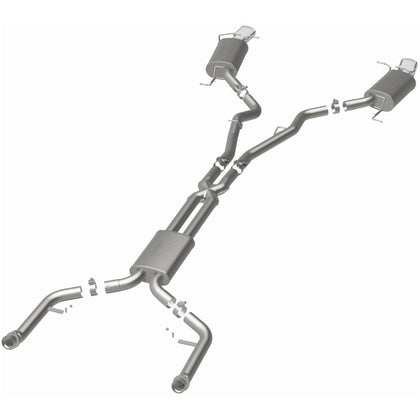 MagnaFlow 2004-2005 BMW 645Ci 4.4L / 2006-2010 BMW 650i 4.8L Touring Series Cat-Back Performance Exhaust System 16560