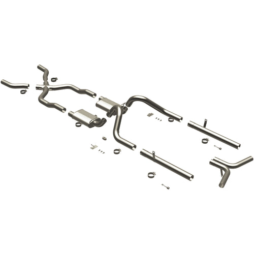 MagnaFlow 1955-1957 Chevrolet Bel Air 4.3L / 1957 Chevrolet Bel Air 4.6L Street Series Performance Exhaust System 16596
