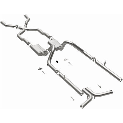 MagnaFlow 1955-1957 Chevrolet Bel Air 4.3L / 1957 Chevrolet Bel Air 4.6L Street Series Performance Exhaust System 16596