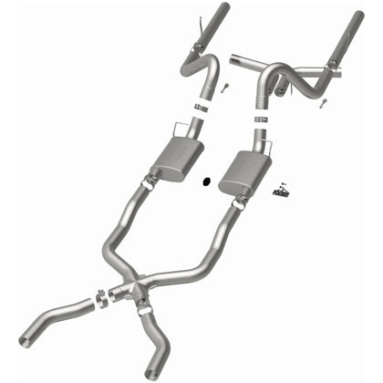 MagnaFlow 1955-1957 Chevrolet Bel Air 4.3L / 1957 Chevrolet Bel Air 4.6L Street Series Performance Exhaust System 16596