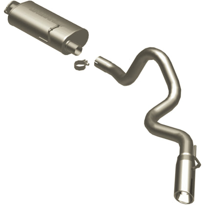MagnaFlow 1994-1995 Land Rover Defender 90 3.9L / 1997 Land Rover Defender 90 4.0L Touring Series Cat-Back Performance Exhaust System 16711