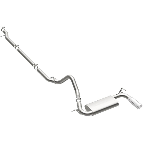 MagnaFlow 2007-2011 Jeep Wrangler 3.8L Street Series Cat-Back Performance Exhaust System 16751