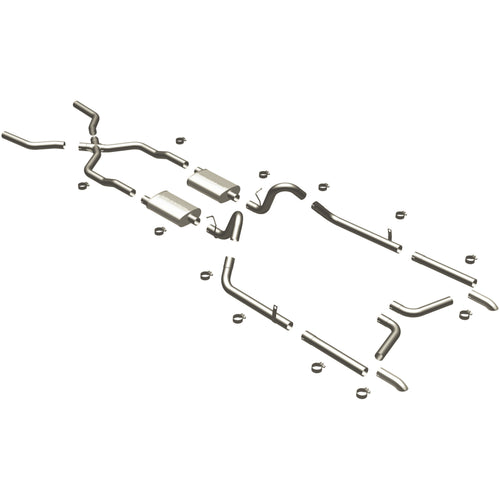 MagnaFlow 1955-1957 Chevrolet Bel Air 4.3L / 1957 Chevrolet Bel Air 4.6L Street Series Performance Exhaust System 16792